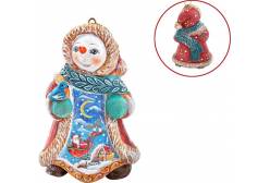 Игрушка новогодняя коллекционная Mister Christmas Снеговик